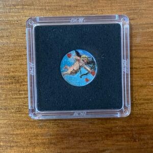 Penny Painting Original - Raphael Cupid